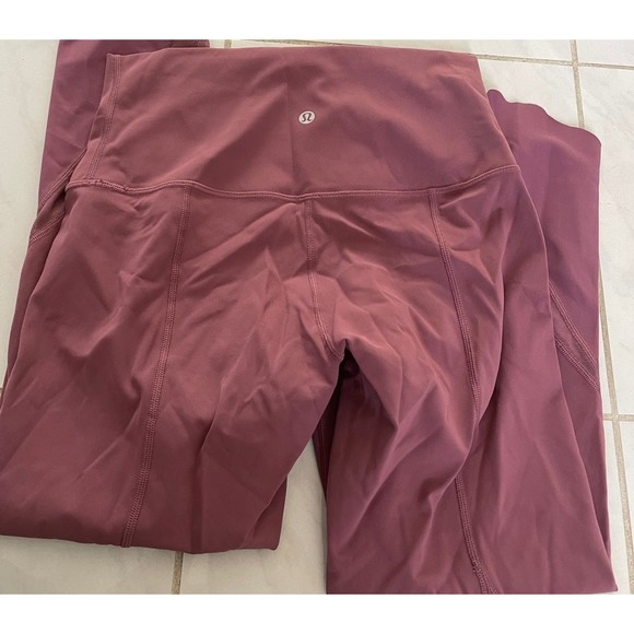 Lululemon Wunder Under Crop High-Rise *Roll Down Scallop Full-On Luxtreme 24" - Picture 8 of 10